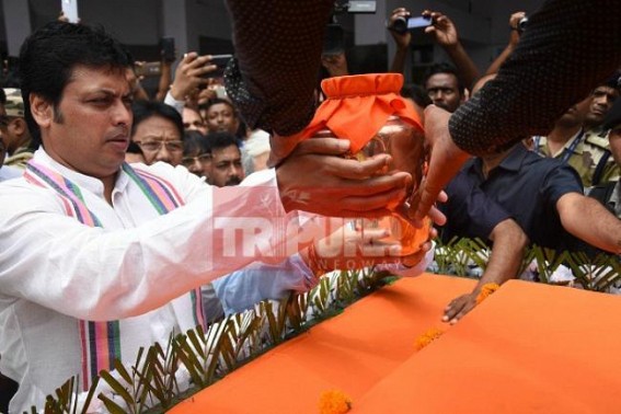 Vajpayee's ashes to be dissolved in Tripura rivers: CM